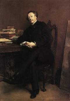 Alexandre Dumas fils (1824-1895) by Jean-Louis-Ernest Meissonier