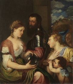 Allegory of Alfonso d'Avalos, Marqués del Vasto by Ernst Friedrich von Liphart