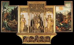 Altarpiece, second opening‎ by Mathias Grünewald