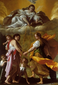 An Allegory of Charity and Justice Reconciled by Giovanni Baglione