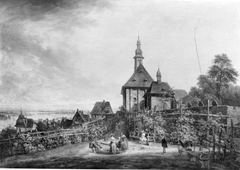 Ansicht der Weisenau bei Mainz by Christian Georg Schütz