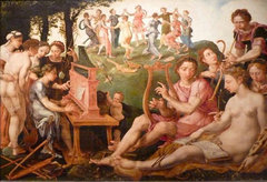 Apollo and the Muses by Maerten van Heemskerck