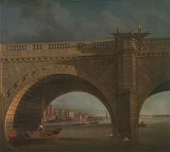 Arches of Westminster Bridge by Samuel Scott