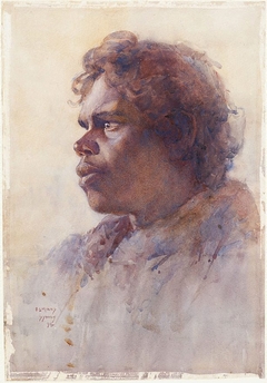 Australian Aboriginal female, Sydney by Benjamin Edwin Minns