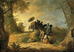 Baptism of the Eunuch by Aelbert Cuyp