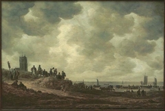 Beach near Egmond by Jan van Goyen