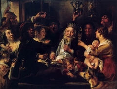 Bean King by Jacob Jordaens