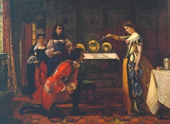 Beatrix Knighting Esmond by Augustus Egg