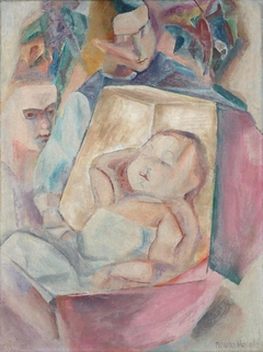 Child in a pram by Frances Hodgkins