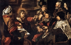 Christ among the Doctors by Giovanni Serodine