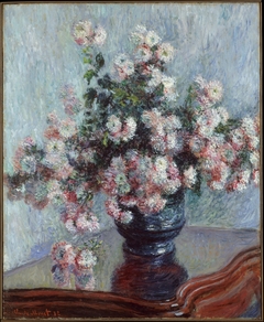 Chrysanthemums by Claude Monet