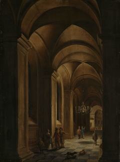 Church Interior by Daniël de Blieck