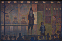 Circus Sideshow by Georges Seurat