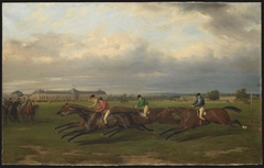 Course à Chantilly : prix d'Orléans by Pierre Vernet