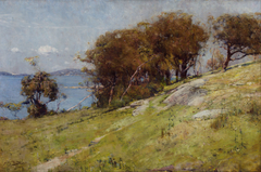 Cremorne pastoral by Arthur Streeton