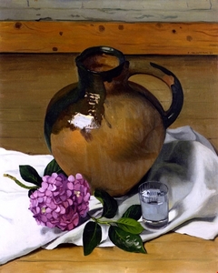 Cruche et hortensia by Félix Vallotton