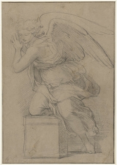 Engel in aanbidding by Charles Le Brun