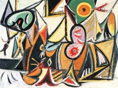 Enigmatic Combat by Arshile Gorky