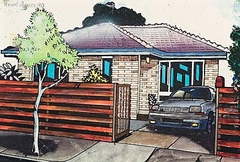 Family Home by Howard Arkley