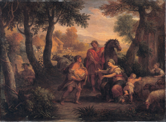 Finding of Romulus and Remus by Andrea Locatelli