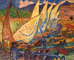 Fishing Boats, Collioure by André Derain