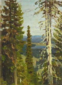 Forest on the Blagodat mountain by Apollinary Vasnetsov