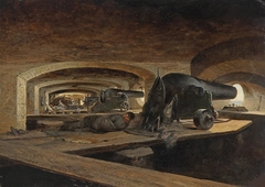 Fort Sumter Gun Gallery, Dec. 8, 1863 by Conrad Wise Chapman