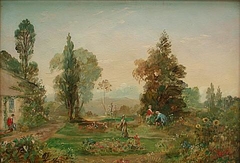 Garden at East Tamaki by Albin Martin