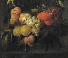 Garland of fruit by Jan Pauwel Gillemans the Elder