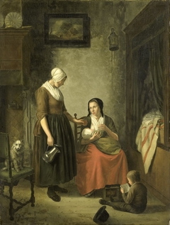 Gossiping by Johannes Christiaan Janson