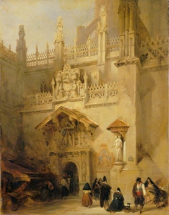 Granada: the Chapel of Ferdinand and Isabella by David Roberts