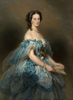 Grand Duchess Alexandra Iosifovna of Russia (1830-1911) by Franz Xaver Winterhalter