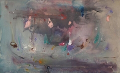 Grey Fireworks by Helen Frankenthaler