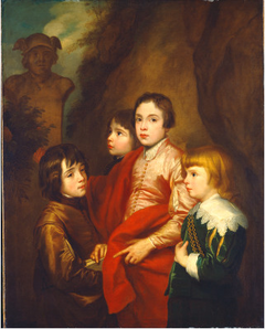 Group of Four Boys by Anonymous