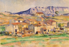 Hameau à Payennet près de Gardanne (Hamlet at Payennet, near Gardanne) by Paul Cézanne