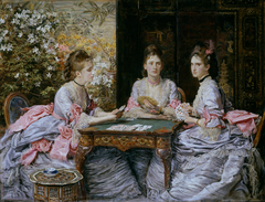 Hearts are Trumps by John Everett Millais