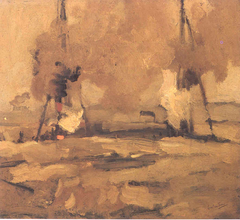 Heistelling by George Hendrik Breitner