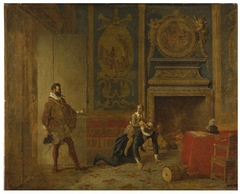 Henry IV, the Dauphin and the Spanish Ambassador by Jean-Auguste-Dominique Ingres