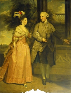 Henry Loftus, 1st Earl of Ely (1709-1783) and his wife Frances Monroe, Countess of Ely (d.1821) by Joshua Reynolds