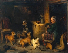 Highland Music by Edwin Henry Landseer