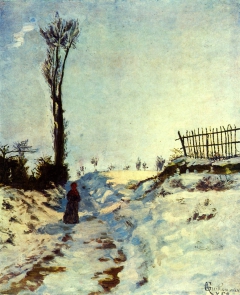 Hollow in the Snow by Armand Guillaumin