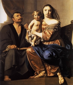 Holy Family by Caesar van Everdingen