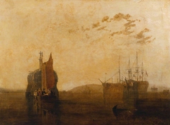 Hulks on the Tamar by J. M. W. Turner