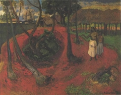 Idyll in Tahiti by Paul Gauguin