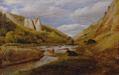 In Dovedale by John Linnell