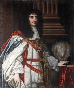 King Charles II (1630-1685), in Garter Robes by Anonymous