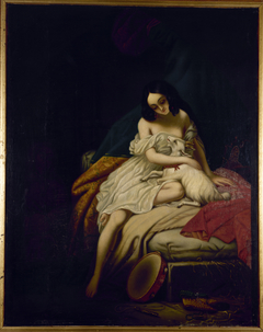 La Esmeralda et sa chèvre by Anonymous