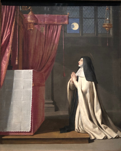 La Vision de sainte Julienne de Cornillon by Philippe de Champaigne