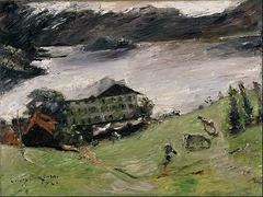 Landscape at the Walchensee by Lovis Corinth