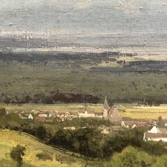 Landscape near Gasny by César de Cock